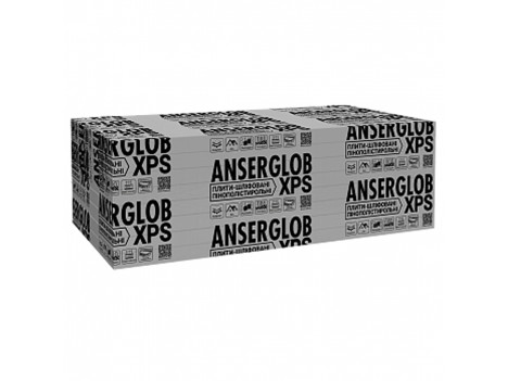 Пінополістирол Anserglob XPS 40 мм (0,55 х 1,2 м)