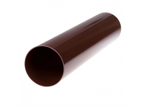Труба водостічна Profil 130 х 100 мм (3 м) коричнева