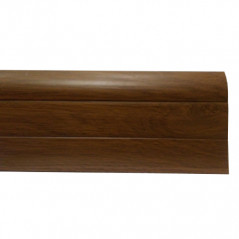 Плінтус ТІС з гумкою Горіх бразильський (2,5 м) №25