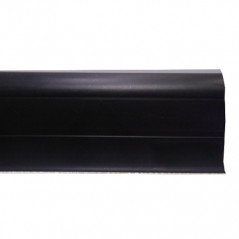 Плінтус ТІС з гумкою чорний (2,5 м) №62
