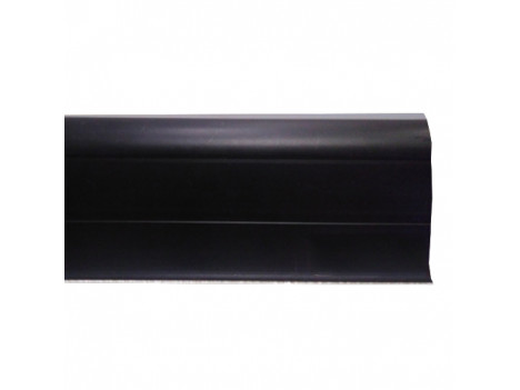 Плинтус ТИС с резинкой черный (2,5 м) №62