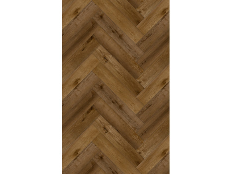 Виниловый пол SPC APRO Authentic Herringbone Cognac Oak (750 х 150 х 5 мм)