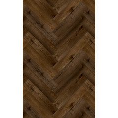 Виниловый пол SPC APRO Authentic Coffee Oak Herringbone (750 х 150 х 5 мм)