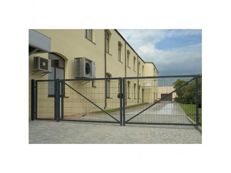 Ворота для секційних парканів (2,4 х 3 м) розстібні