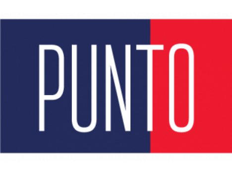 Ручка дверная раздельная Punto "Classiс" бронза