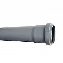 Труба каналізаційна ПВХ Wavin Ø 50 мм (1 м)