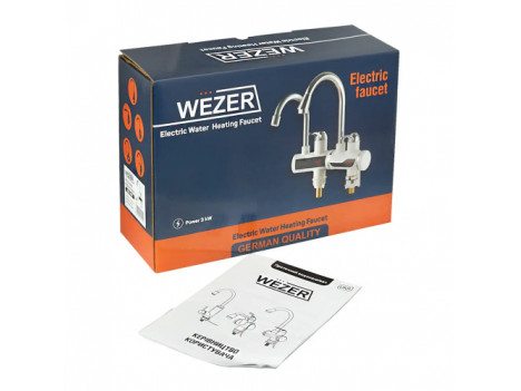Смеситель для кухни Wezer с подогревом воды SDR-A15T
