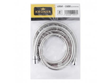 Шланг для душа Kroner KRM-C600 150-200 см (CV023628) хром
