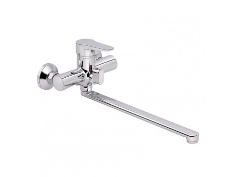 Змішувач для ванни Lidz Nicole 005 з душовим гарнітуром, хром