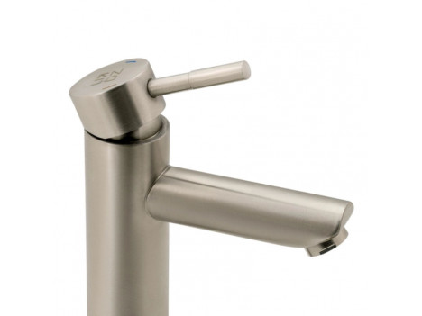 Смеситель для умывальника Lidz Aria 001F никель