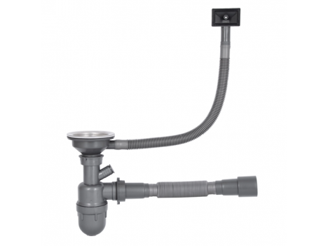 Мойка для кухни Brinex 6080-L 0,6 мм Satin (BRIN6080LSAT06)