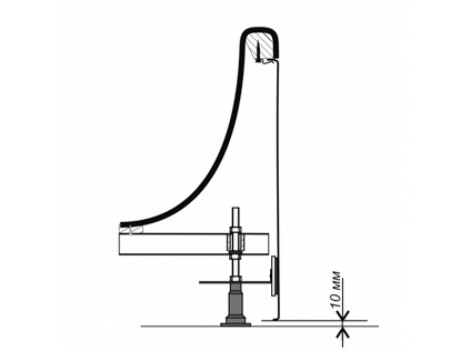 Кріплення панелі ванни Ravak Rosa / Asymmetric універсальне