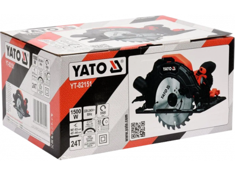 Пила дисковая YATO YT-82151 (1500 Вт)