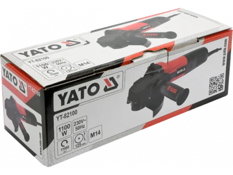 Шліфмашина кутова YATO YT-82100 (125 мм) 