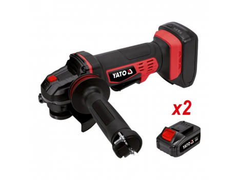 Шлифмашина угловая аккумуляторная YATO YT-82828, 18 В (125 мм)