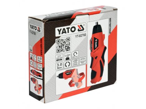 Отвертка аккумуляторная Yato YT-82760