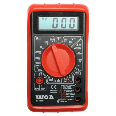 Мультиметр цифровий з LCD-дисплеєм Yato YT-73080