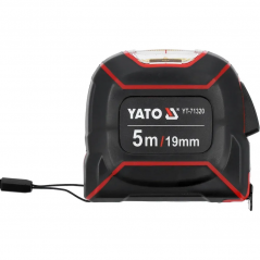 Рулетка рулонная Yato 19 мм (5 м) з окошком для шкалы (YT-71320)