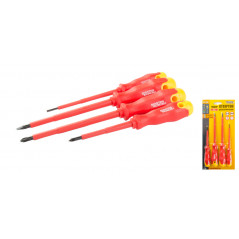 Набір діелектричних викруток Mastertool (4 шт) 40-1500