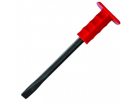Зубило Technics 19 мм с резиновой ручкой (300 мм)