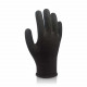 Перчатки трикотажные Standart с ПВХ точкой черные (10 р)