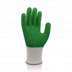 Перчатки полиэстеровые, покрытые латексом TRIDENT GRASS L2000