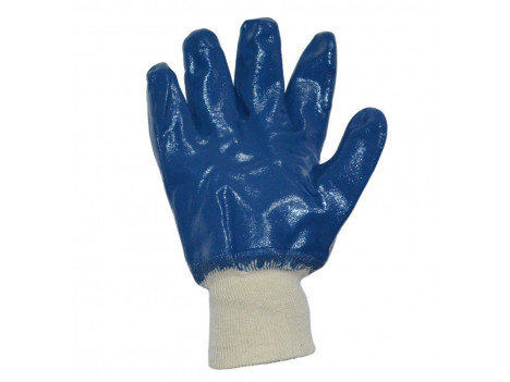 Перчатки нитриловые рабочие D-OIL синие (10 р.) Doloni