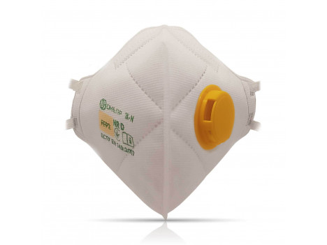 Респиратор с клапаном против пыли, аэрозолей Днепр-2ПК FFP2