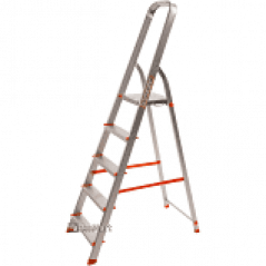 Драбина 5 ступенів ladder master Alcor A1A5 (1,6 м) 1 м, 4,5 кг