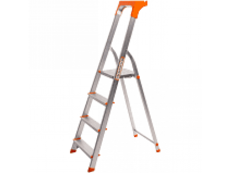 Драбина 4 ступені ladder master Alcor А1ат4 (1,43 м) 78 см