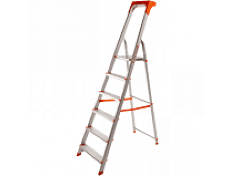 Стремянка 6 ступеней Laddermaster Alcor A1AТ6 (1,86 м) 1,21 м