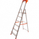 Драбина 6 ступенів ladder master Alcor А1ат6 (1,86 м) 1,21 м