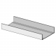 Профіль UW-100 0,6 мм (3 м) Knauf Профіль UW-100 0,6 мм (3 м) Knauf