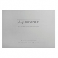 Плита цементная Knauf Aquapanel Outdoor 12,5 мм (0,9 х 2,4 м)