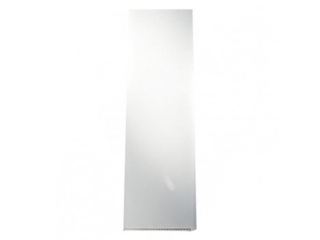 ПВХ панель РИФ 7 мм (0,25 х 6 м) сніжно біла глянцева