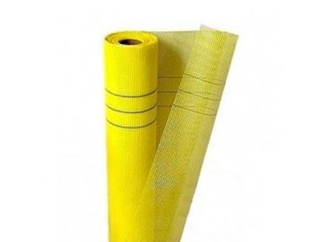 Сітка штукатурна Економ 160 г/м² (5 х 5 мм) жовта