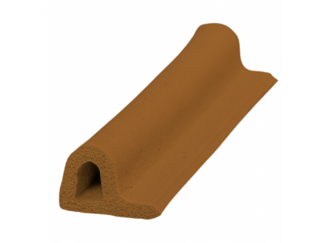 Ущільнювач Sanok P-тип 9,5 х 2,5 мм одинарний коричневий (100 м)