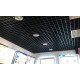 Подвесной потолок Грильято 40 х 100 х 100 верхний черный