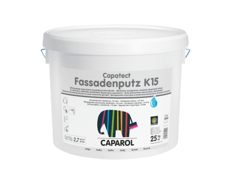 Декоративная штукатурка Capatect Fassadenputz К15 Transp (25 кг)