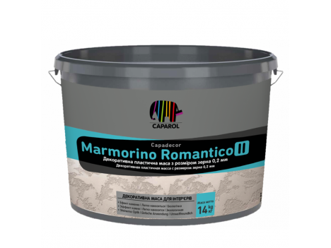 Штукатурка Capadecor Marmorino Romantico II (14 кг)