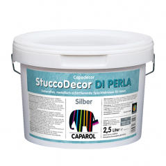 Шпатлевка Capadecor StuccoDecor DI PERLA (1,25 л) Silber