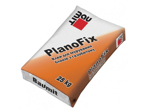 Смесь для кладки газобетона Baumit PlanoFix (25 кг)