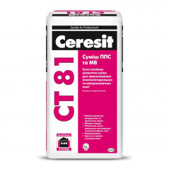 Клей для пенополистирола Ceresit CT 81 (25 кг)