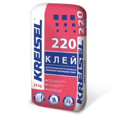 Клей для армирования пенополистирола Kreisel 220 (25 кг)
