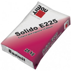 Стяжка цементно-піщана (12-80 мм) Baumit Solido E225 (25 кг)