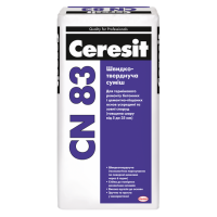 Суміш для підлоги швидкотвердіюча (5-35 мм) Ceresit CN 83 (25 кг)