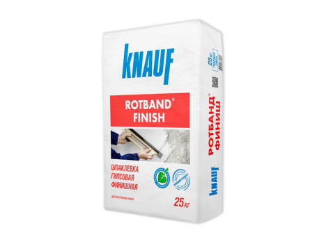 Шпаклівка фінішна Кнауф Ротбанд Фініш (28 кг) Knauf Rotband Finish
