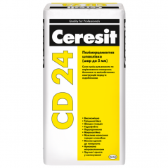 Шпаклевка полимерцементная Ceresit CD 24 (25 кг)
