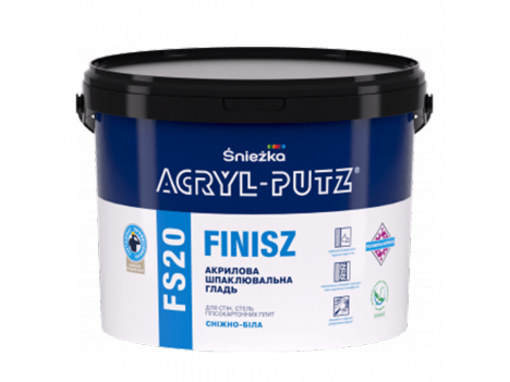 Шпаклівка фінішна Sniezka Acryl-Putz Finisz (27 кг)