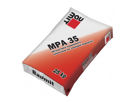 Штукатурка стартова Baumit MPA 35 для зовнішніх робіт (25 кг)